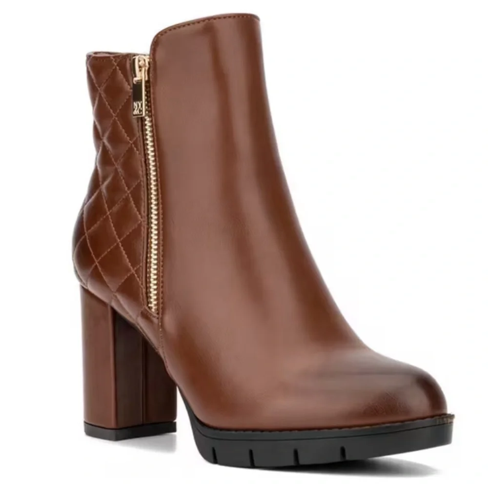 🥃🔥NEW YORK & COMPANY EMMALYNN NEW YORK AND COMPANY EMMALYNN HEELED BOOTIES